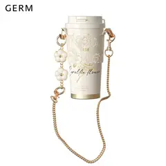 GERM - Vaso Térmico De Acero Inox Flor Dorada 500ml 196oz