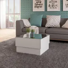 R&R MUEBLES - Mesa de Centro Elea Blanco