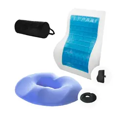 TERAFLEX - COJIN LUMBAR Y COJIN DONA GEL TECH - REGALO COJIN CERVICAL
