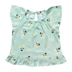 BEBELU - Blusa Lino Dana Sin Manga Para Niña Bebelú