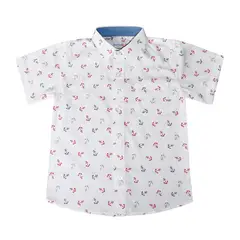 BEBELU - Camisa Nansú Santiago Manga Corta Para Niño Bebelú