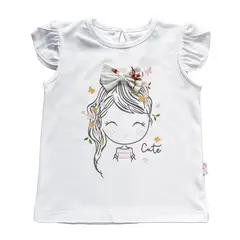 BEBELU - Polo Pima Mayte Sin Manga Para Niña Bebelú