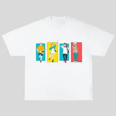 GENERICO - Polo Anime Jujutsu Kaisen Ending Blanco