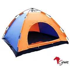 GENERICO - Carpa Automática Impermeable PARA 4 - MULTICOLOR