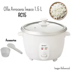 IMACO - Olla Arrocera 1.5 Lt. - Blanco