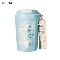GERM - Vaso Térmico De Acero Inox Valles Azul 390ml / 13.1oz
