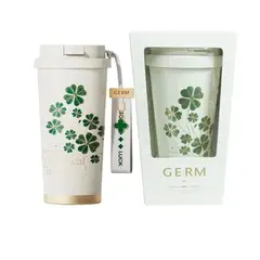 GERM - Vaso Térmico De Acero Inox Trébol verde 500ml 196oz