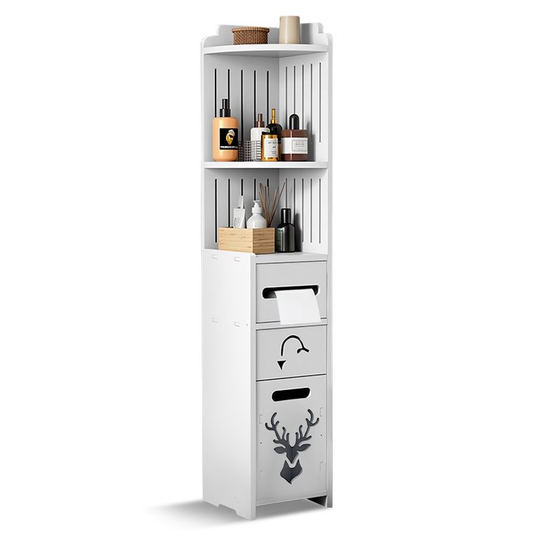 Organizador Estante con Dispensador de Papel para Baño S85-B