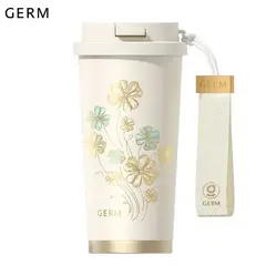 GERM - Vaso Térmico Acero Inox Trébol Degradado 500Ml 196Oz