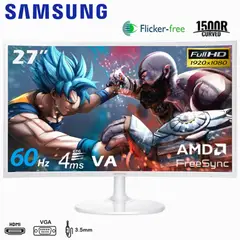 SAMSUNG - Monitor 27 CURVO VA FHD1920 x 1080 FreeSync