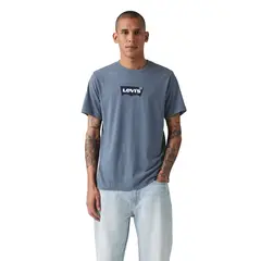 LEVIS - Polo Hombre Graphic Crewneck Tee Azul