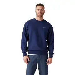 LEVIS - Polerón Hombre Authentic Crew Azul