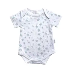WAWA PIMA - BODY LIGHT BLUE STAR MC 100% ALGODÓN PIMA