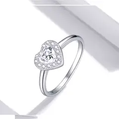 GENERICO - Anillo de Promesa – En Forma de Corazon