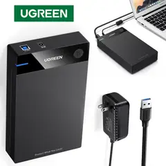 UGREEN - Case Disco Duro Externo Sata 3.5" 2.5" HDD SATA III USB 3.0