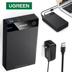 UGREEN - Case Disco Duro Externo Sata 3.5" 2.5" HDD SATA III USB 3.0