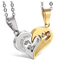 GENERICO - Collar para Parejas - Amor que Encaja Perfectamente