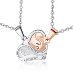 GENERICO - Collar para Parejas - Amor que Encaja a la Perfección