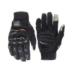 GENERICO - GUANTE DE MOTO PROBIKER TACTIL NEGRO L