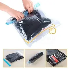 GENERICO - BOLSAS AL VACIO AHORRA ESPACIO RESISTENTE PACK x3