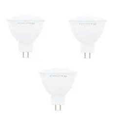 EVOLITE - PACK 3 Dicroicos led 7w MR16 policarbonato CALIDA