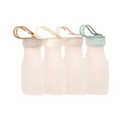 GENERICO - Botellas para almacenar leche materna - Pack de 4 unidades