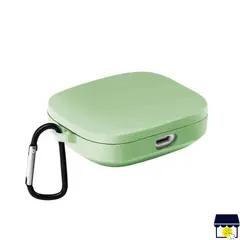 GENERICO - Case funda de silicona para Xiaomi Redmi Buds 6 Active - Verde Matcha