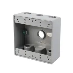 GENERICO - CAJA CONDULET CUADRADA 5 SALIDAS 3/4 IMC