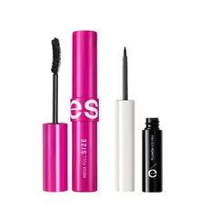 ESIKA - Máscara Mega Full Size A Prueba De Agua Negro con Del Plumon