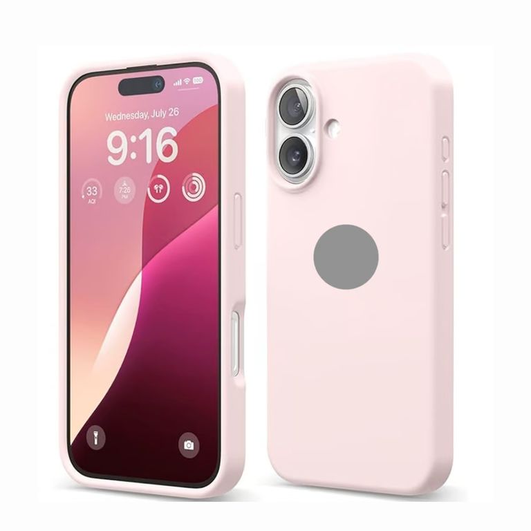 De Silicona Para Iphone 16 - Nude