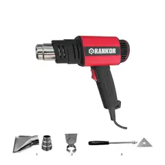 RANKOR - Pistola de Calor de 2000 W Con Control de Temperatura Profesional