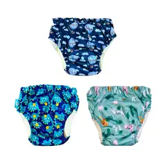 GENERICO - Pañal Ecológico Entrenamiento Bebe x 3 Unid (12 a 22 Kilos)