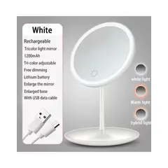 OEM - ESPEJO LED CON PANTALLA TACTIL DE MAQUILLAJE
