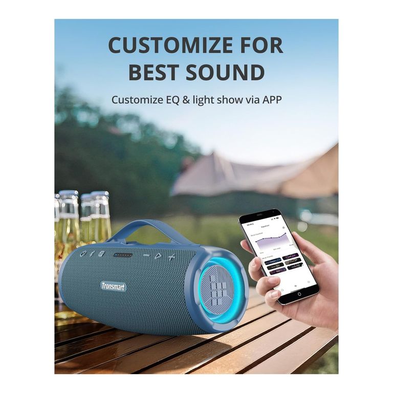 Parlante Bluetooth Mirtune S100 50W Azul