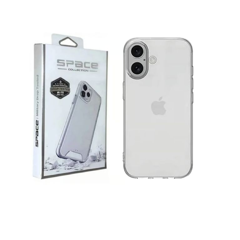 CASE PARA IPHONE 16 FUNDA ANTICAIDA TRANSPARENTE