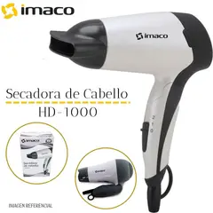 IMACO - Secadora de Cabello HD1000 - 1000 watts
