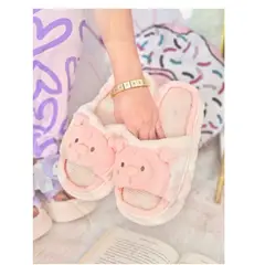 GENERICO - Sandalias kawaii cerdito importada calidad A1