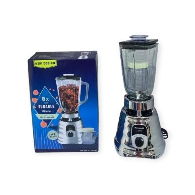 LICUADORA DNATIONALSTAR 1200W PLATEADO BLDG-805P