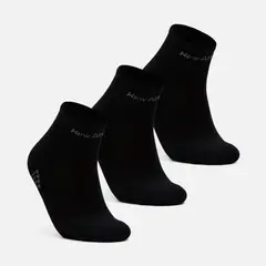 NEW ATHLETIC - Medias Pack De 3 Tobilleras14 Negro Unisex