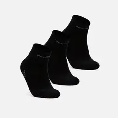 NEW ATHLETIC - Medias Pack De 3 Tobilleras16 Negro Niño