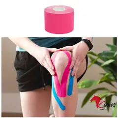 NO LOGO - Cinta kinesiológicas Terapéutico Color Rosado