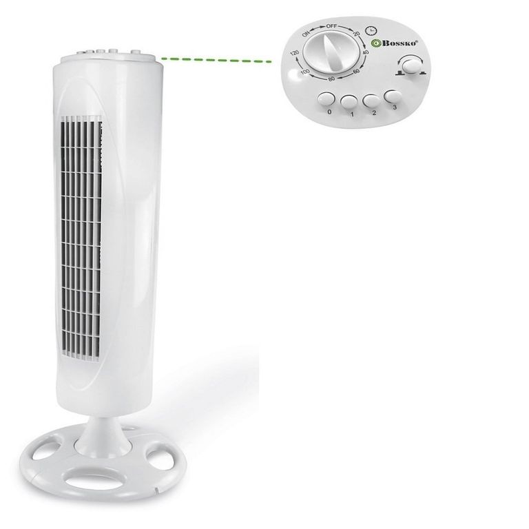 Ventilador de torre BK-8228VT 90W Blanco