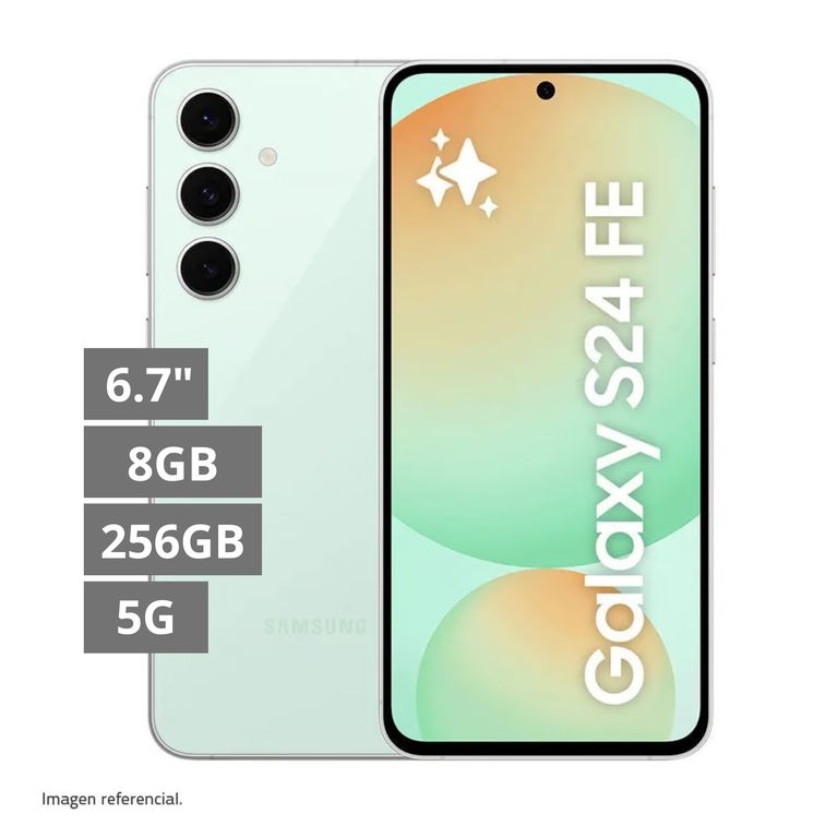 CELULAR S24 FE 256GB 8GB RAM 67 MENTA