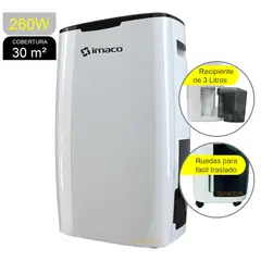 IMACO - Deshumedecedor Digital DHE15 3Lts