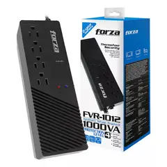 FORZA - Estabilizador Fvr-1012 1000va500w Color Negro