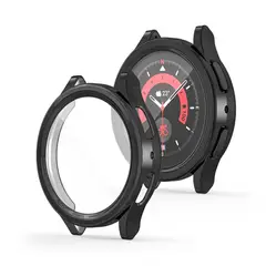GENERICO - Bumper Protector para Samsung Watch 5 Pro 45mm - Negro