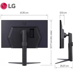 LG - MONITOR 27GS75Q-B 2K IPS 180HZ-200HZ 1MS HDR10 PIVOT