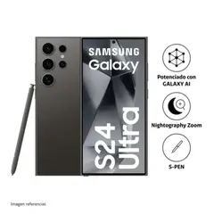 SAMSUNG - Celular Galaxy S24 Ultra 512GB 12GB RAM Titanium Black