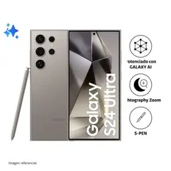 SAMSUNG - Celular Galaxy S24 Ultra 512GB 12GB RAM Titanium Gray