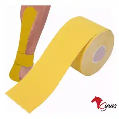 NO LOGO - Cinta kinesiológicas Terapéutica Color Amarillo